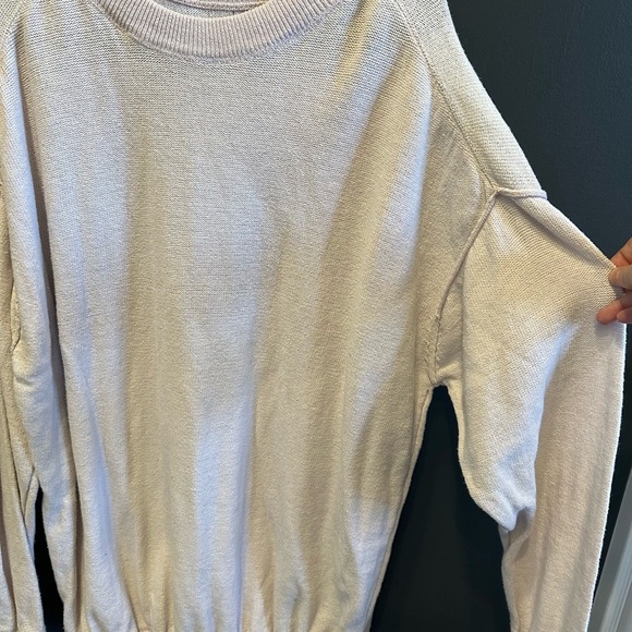 We The Free Sweater | Light Pink | Oversized Small | Free People - Picture 3 of 6